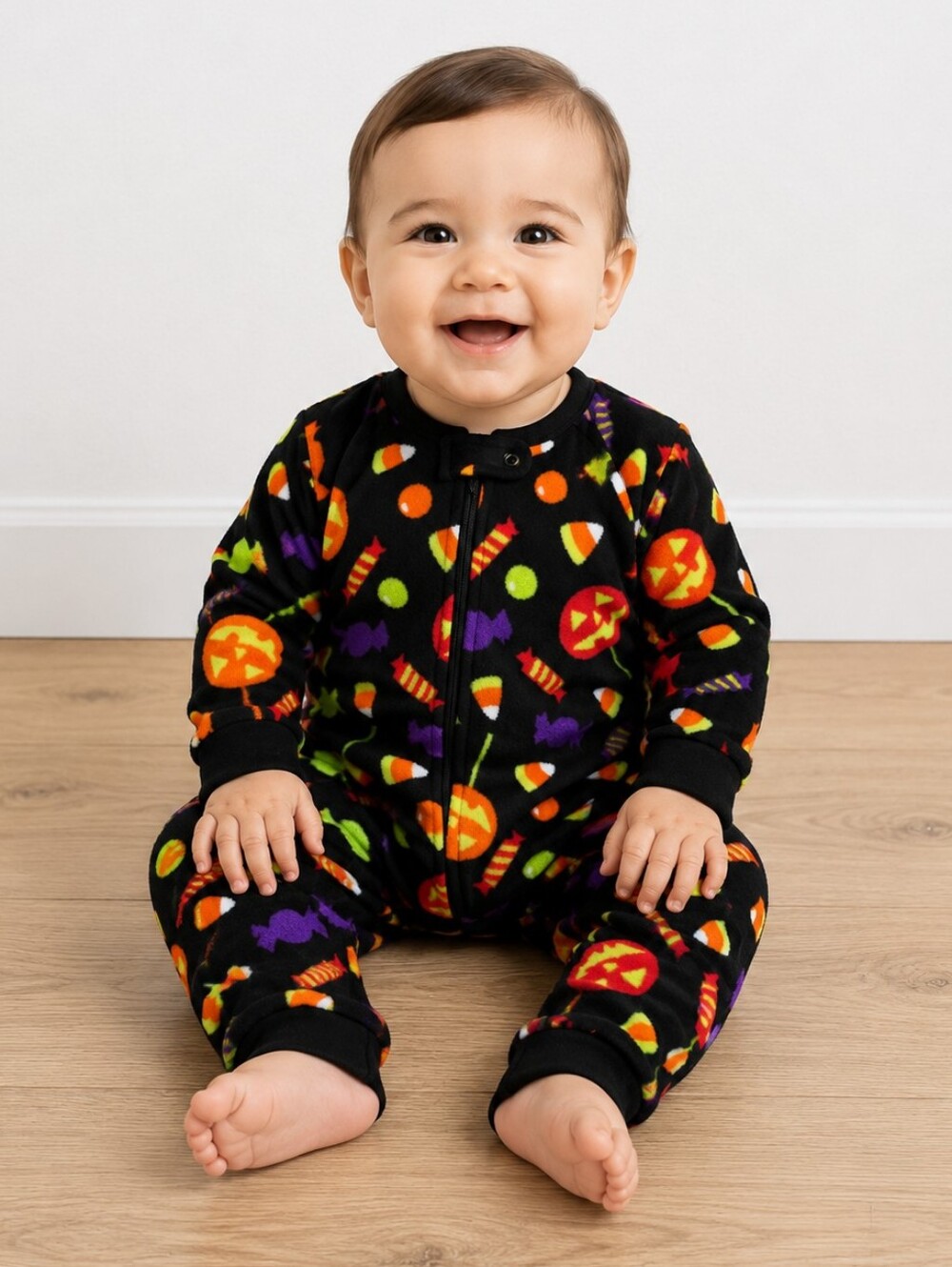 6-9 Months Baby Fleece Halloween Sleeper